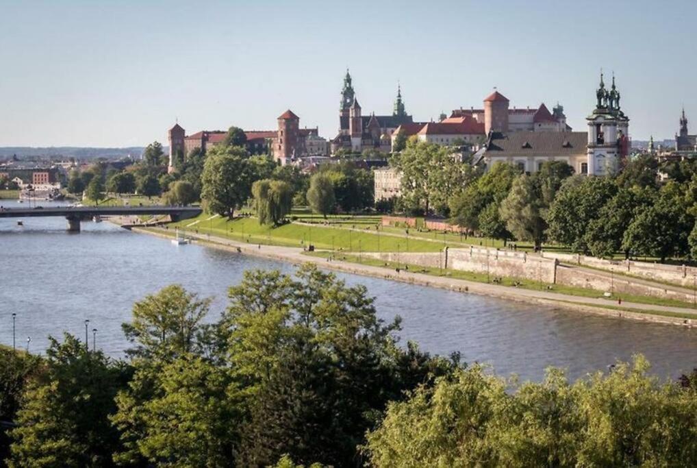 Premium Apartment For Jewish Quarter & Old Town Plus Pool Краків Екстер'єр фото